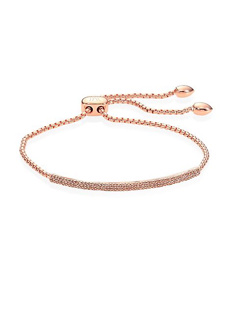 Monica Vinader - Stellar Diamond Mini Bar Slider Bracelet