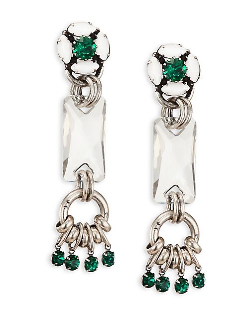 DANNIJO - Reef Crystal Drop Earrings