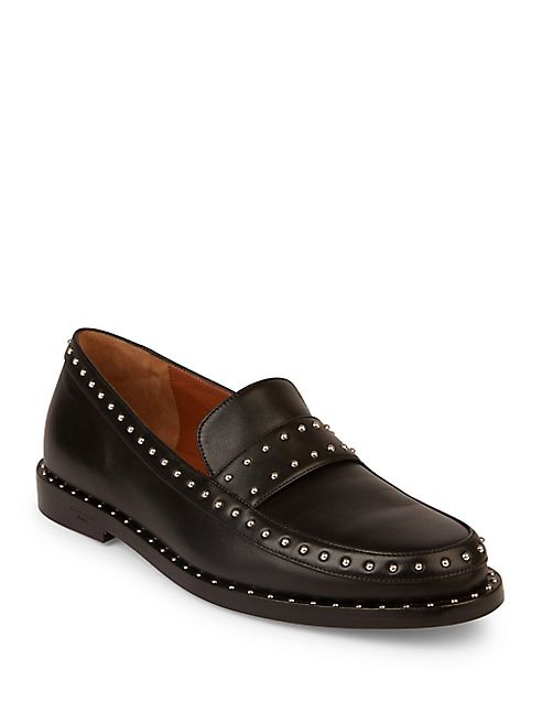 Givenchy - Elegant Studded Leather Loafers