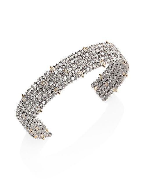 Alexis Bittar - Crystal Lace Cuff Bracelet