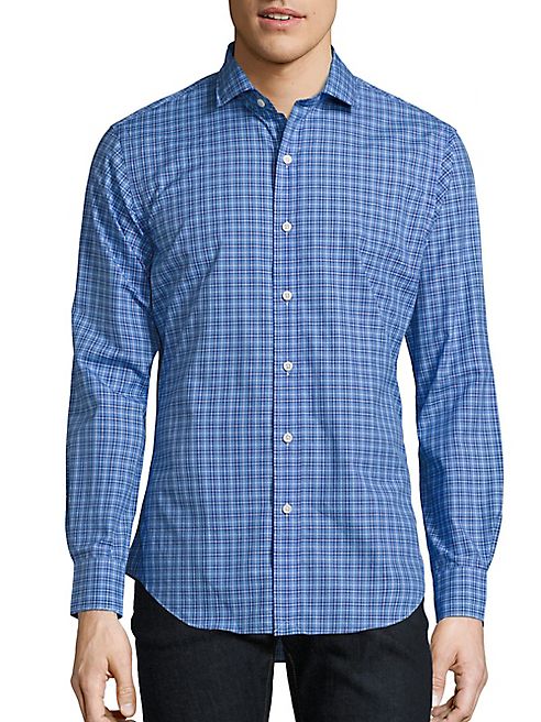 Polo Ralph Lauren - Slim-Fit Plaid Estate Button-Down Shirt