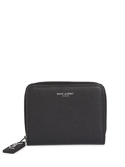 Saint Laurent - Compact Leather Wallet