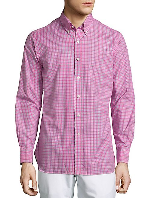 Polo Ralph Lauren - Plaid Poplin Button-Down Shirt