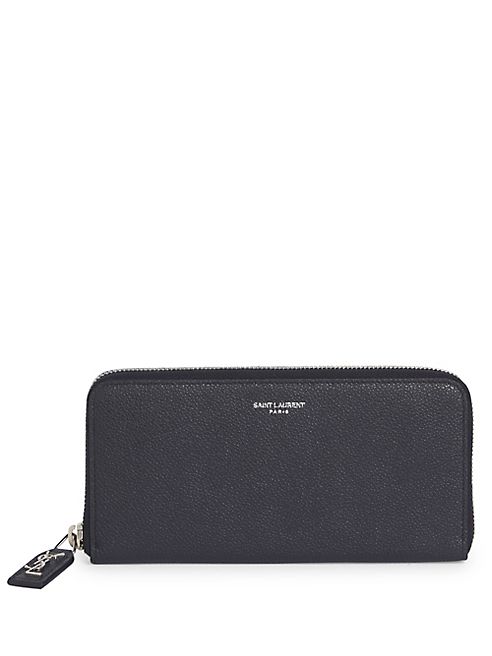 Saint Laurent - Leather Continental Zip Wallet