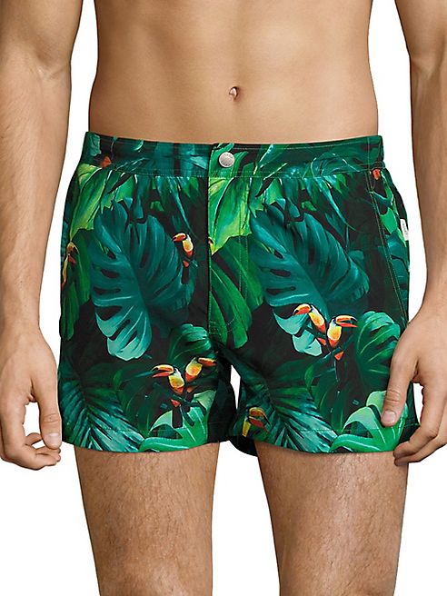 Onia - El Toucan Cadler Printed Swim Trunks