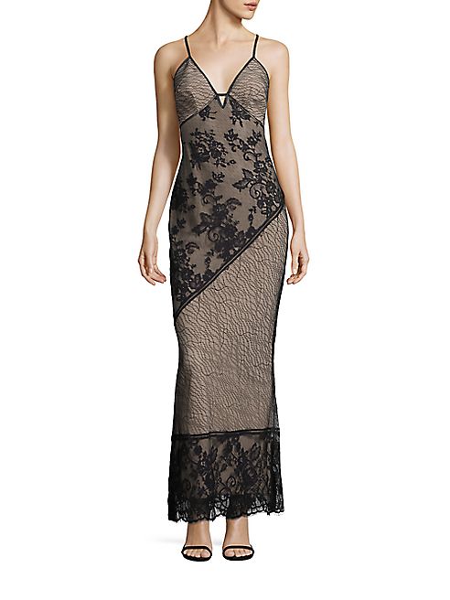 ABS - Floral Lace Gown