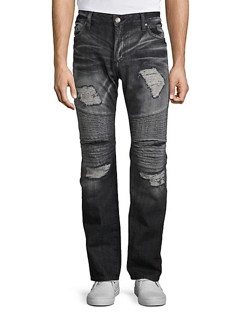 Robin's Jeans - Regular-Fit Distressed Jeans