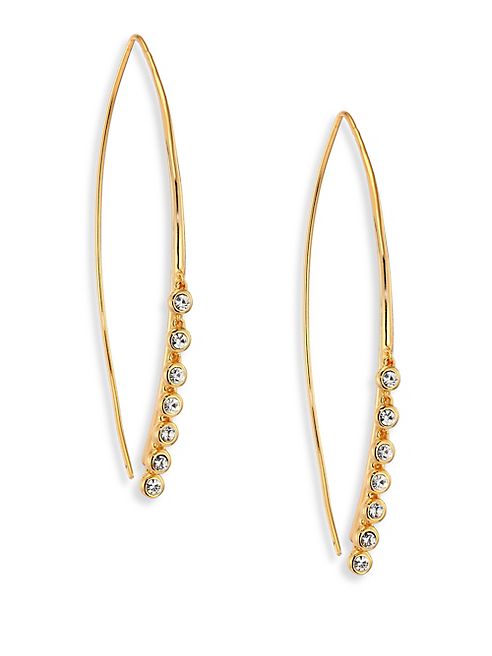 Jules Smith - Lure Crystal Fringe Threader Earrings