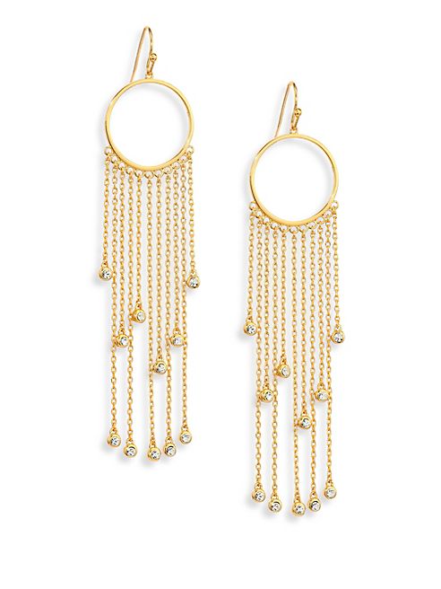 Jules Smith - Daria Crystal Fringe Drop Earrings