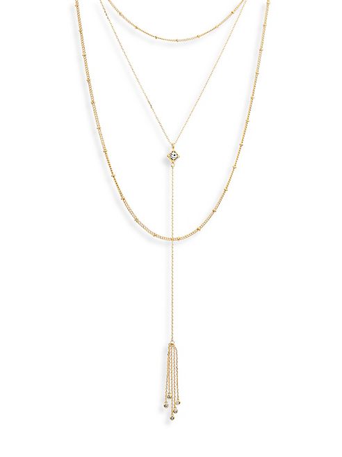 Jules Smith - Tulum Triple Layer Lariat Necklace