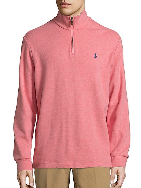 Polo Ralph Lauren - Cotton-Blend Half-Zip Pullover