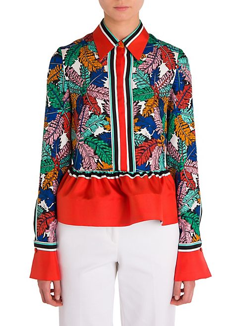 Emilio Pucci - Ruffle Hem Shirt