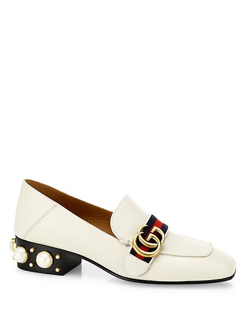 Gucci - Peyton Leather Loafers