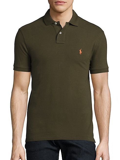 Polo Ralph Lauren - Slim-Fit Mesh Polo