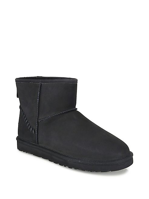 UGG - Classic Mini Deco Leather Boots