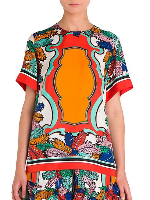 Emilio Pucci - Silk Bermuda Printed Top