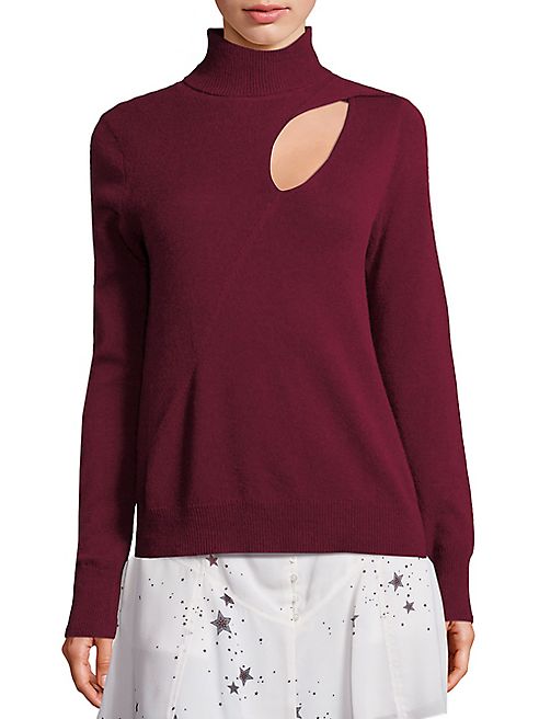 A.L.C. - Wool & Cashmere Cutout Sweater