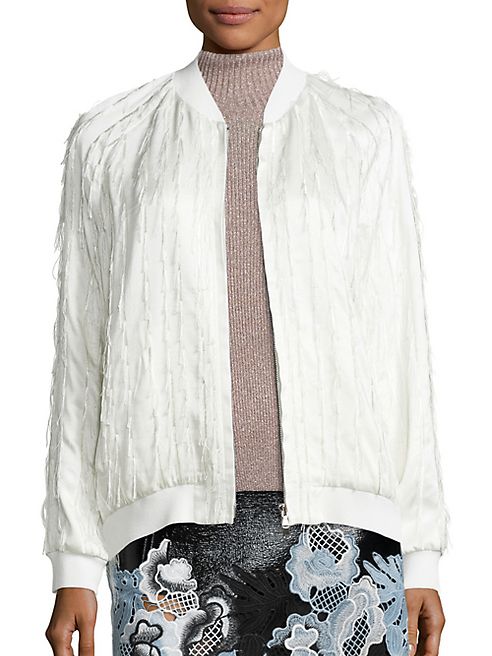 3.1 Phillip Lim - Fringed Bomber Jacket