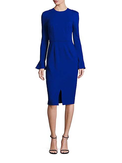 David Meister - Bell Sleeve Shift Dress