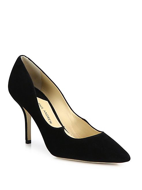 Paul Andrew - Kimura Suede Point Toe Pumps