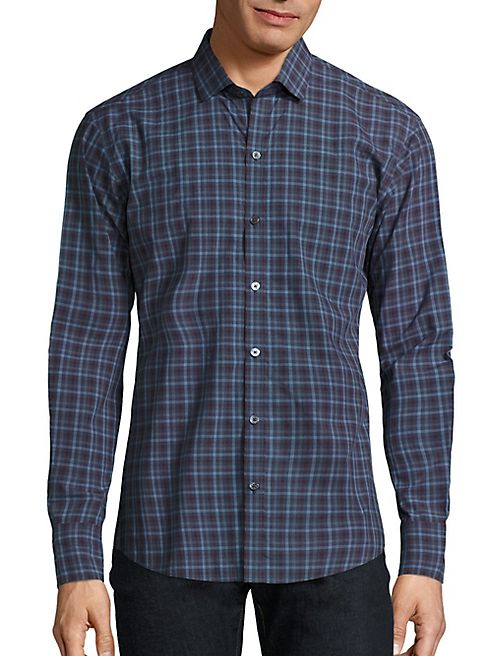 Zachary Prell - Plaid Button-Down Shirt