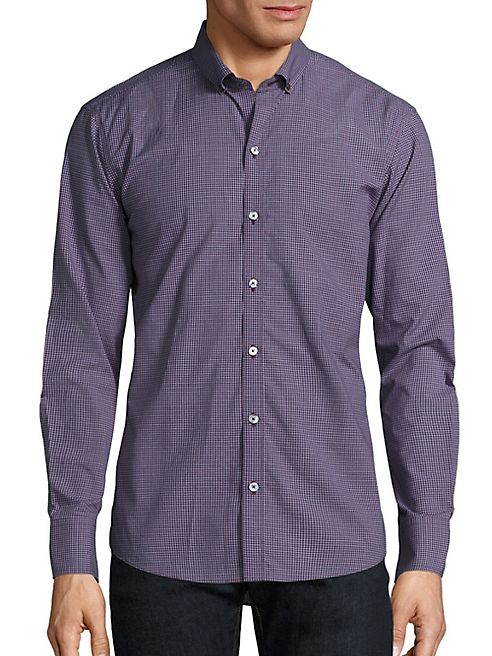 Zachary Prell - Checked Button-Down Shirt