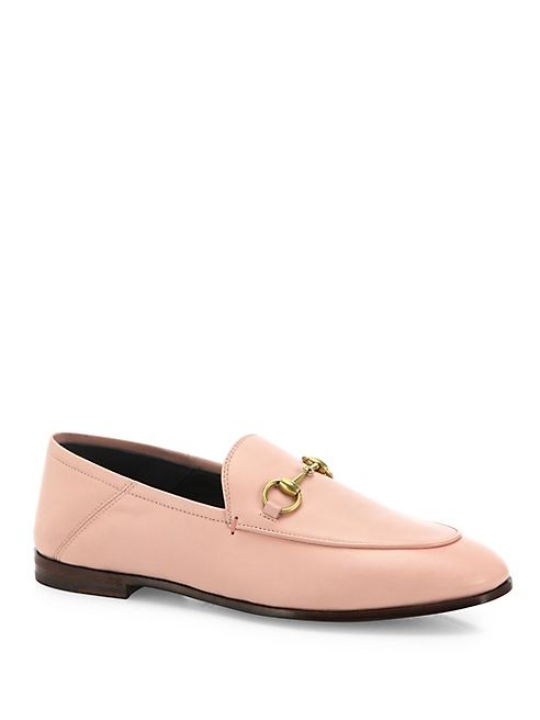 Gucci - Brixton Foldable Leather Loafers