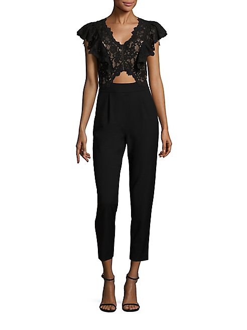 Rebecca Taylor - Lace Bodice Jumpsuit