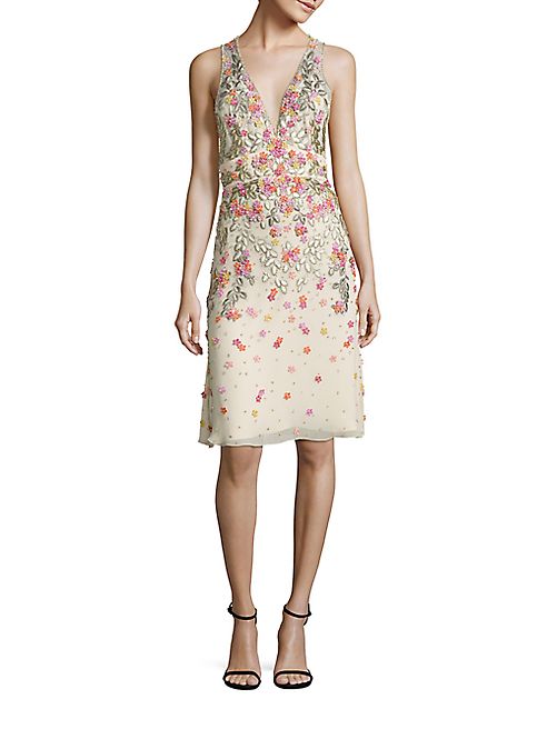 Jenny Packham - Sleeveless Embellished Dress