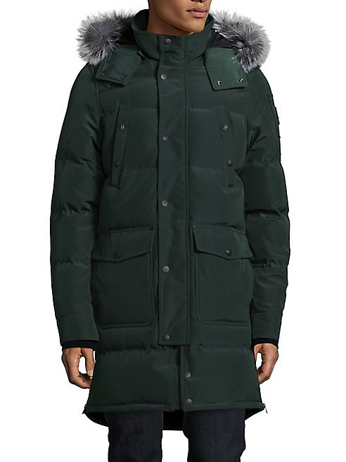 Moose Knuckles - Ontario Fox Fur Trimmed Hooded Parka