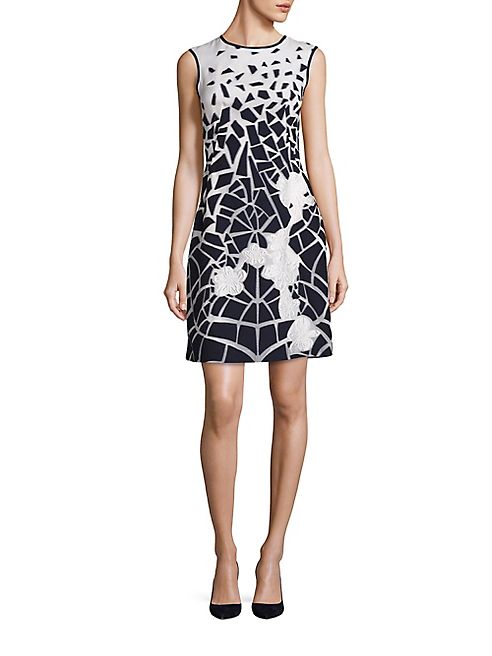 Alberta Ferretti - Printed Cocktail Dress