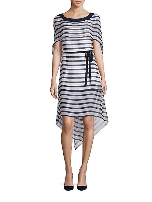 Alberta Ferretti - Draped Sleeve Dress