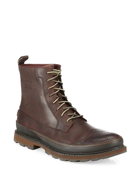 Sorel - Madison Leather Wingtip Waterproof Boots