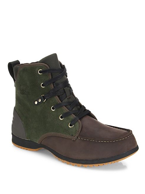 Sorel - Ankeny Suede & Leather Ankle Boots