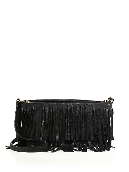 MR. - Mr. Harrison Fringe Leather Crossbody Bag