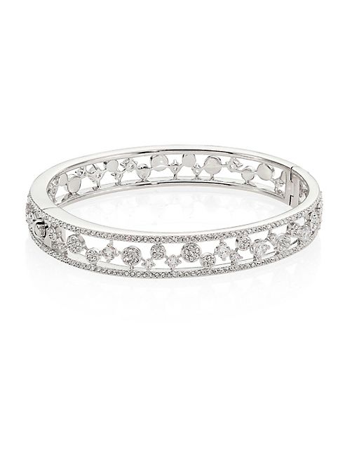 Adriana Orsini - Dazzle Crystal Bangle Bracelet