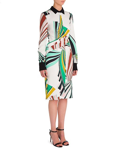 Emilio Pucci - Cady Printed Dress