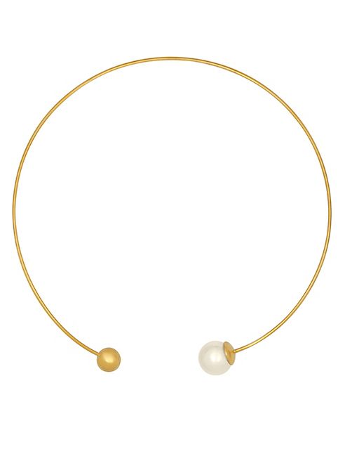 Majorica - 14MM Organic Pearl Open Choker