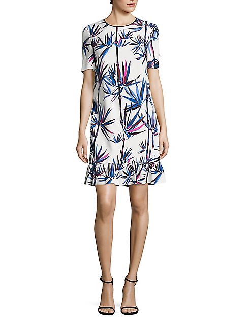 Emilio Pucci - Ruffle Hem Cady Dress