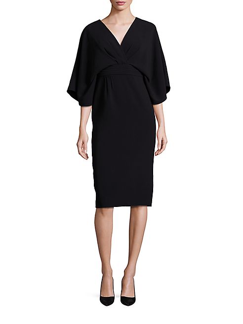 Theia - Kimono Sleeve Dress