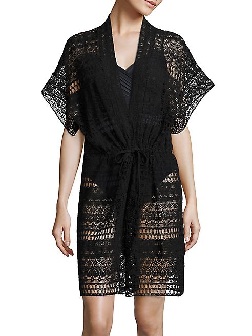 Gottex Swim - Pearl Goddess Crochet Kimono