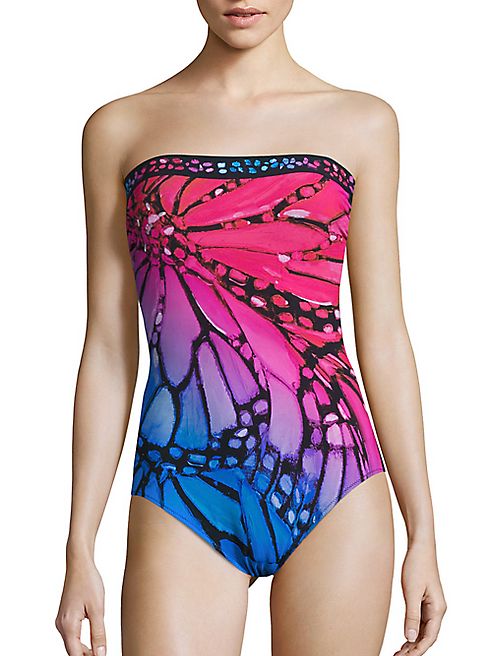 Gottex Swim - Monarch Bandeau One-Piece Swimsuit