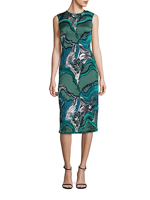 Alberta Ferretti - Sleeveless Midi Dress