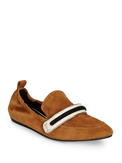 Lanvin - Smooth Suede Moccasins