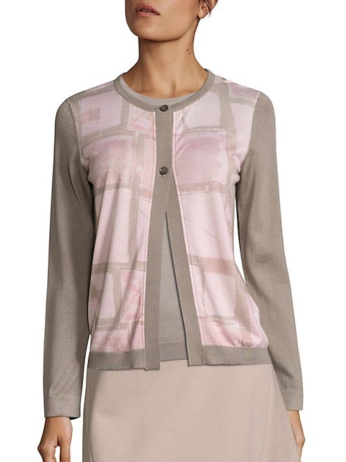 Piazza Sempione - Square Printed Cardigan