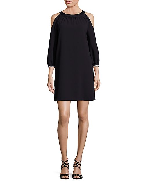 Trina Turk - Sicily Cold-Shoulder Shift Dress