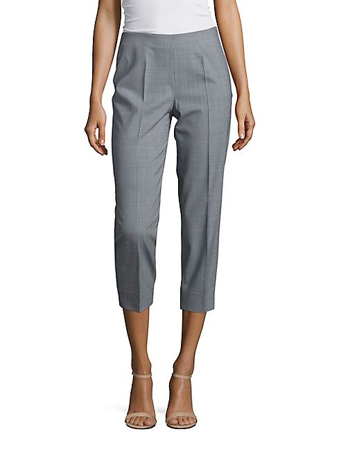 Piazza Sempione - Wool-Blend Cropped Pants