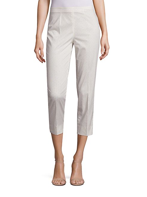 Piazza Sempione - Audrey Printed Cropped Pants