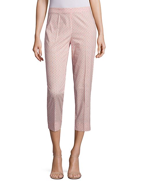 Piazza Sempione - Audrey Printed Cropped Pants