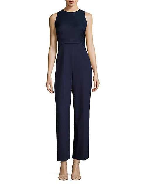 Piazza Sempione - Embroidered Wide-Leg Jumpsuit